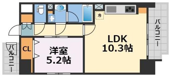 ウルバーノイリスの物件間取画像